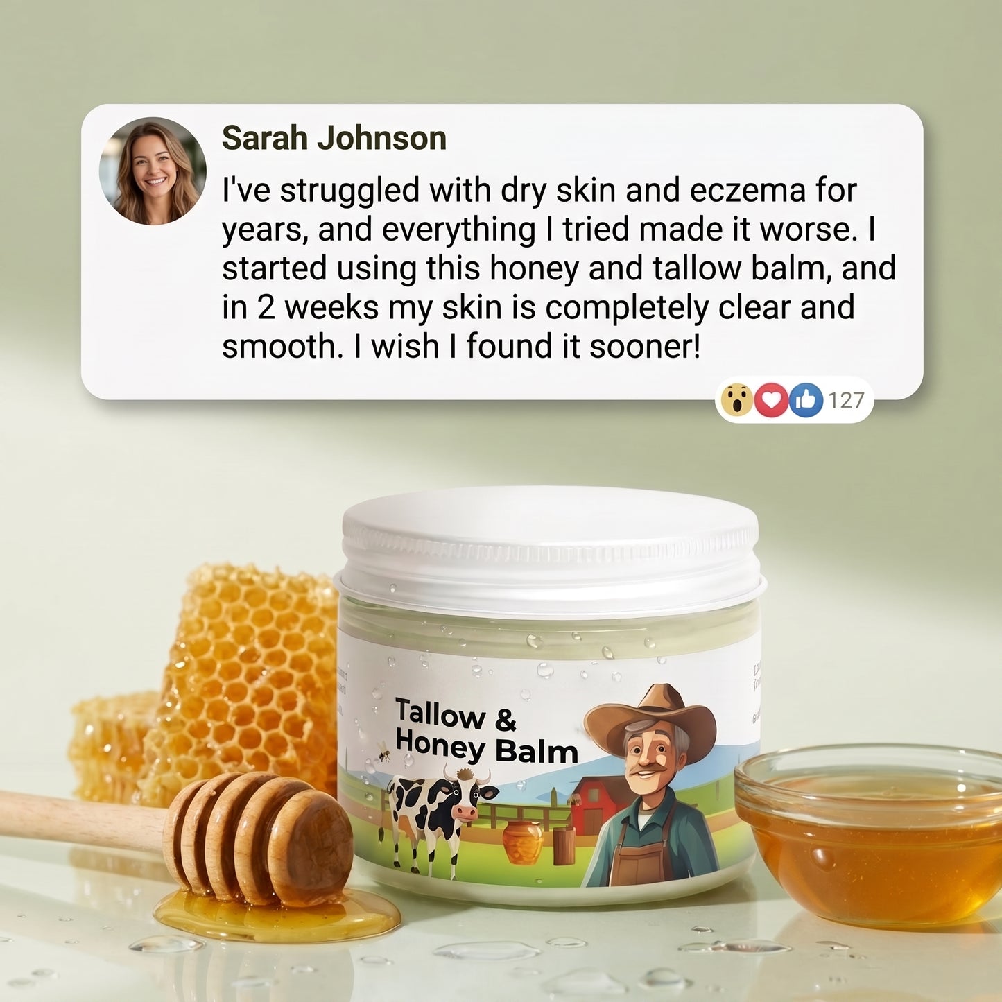 Tallow & Honey Balm