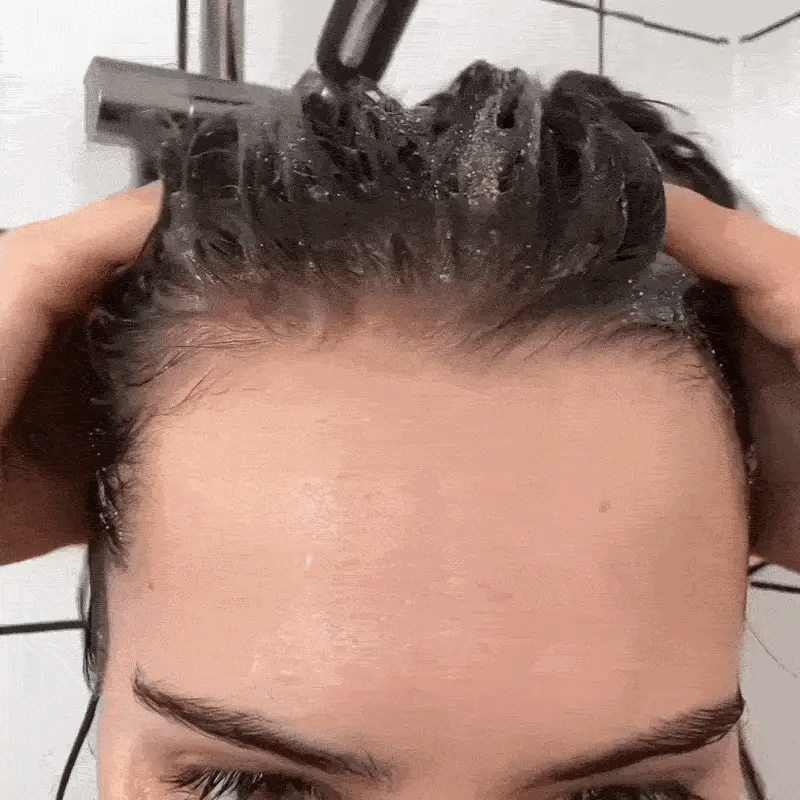 Step 2: Massage and let it sit